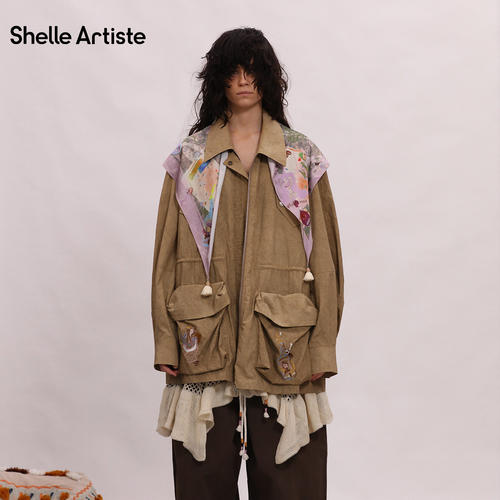 【现货】SHELLE ARTISTE26春季新复古流浪感跳舞吧派克服男女同款