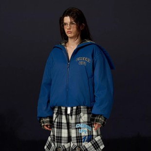 刘宇同款 新款 CHEERi 2026年春季 海军领气球百搭棉服外套 UPi