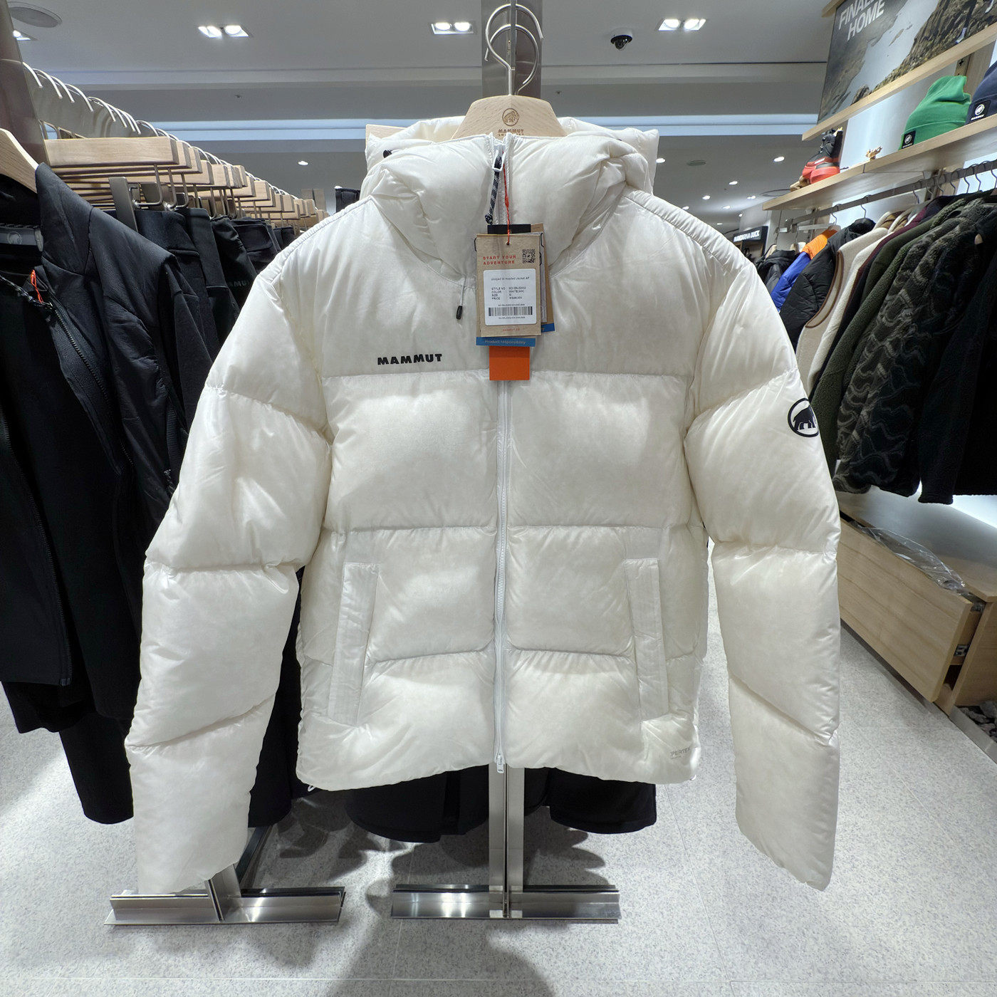 韩国25猛犸象 MAMMUT Undyed Pertex 羽绒服连帽加厚保暖 男女,户外/登山/野营/旅行用品,羽绒衣,淘宝优惠券,粉丝福利购,淘宝优惠卷