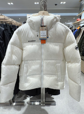 韩国25猛犸象 MAMMUT Undyed Pertex 羽绒服连帽加厚保暖 男女
