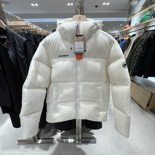 韩国25猛犸象 MAMMUT Undyed Pertex 羽绒服连帽加厚保暖 男女