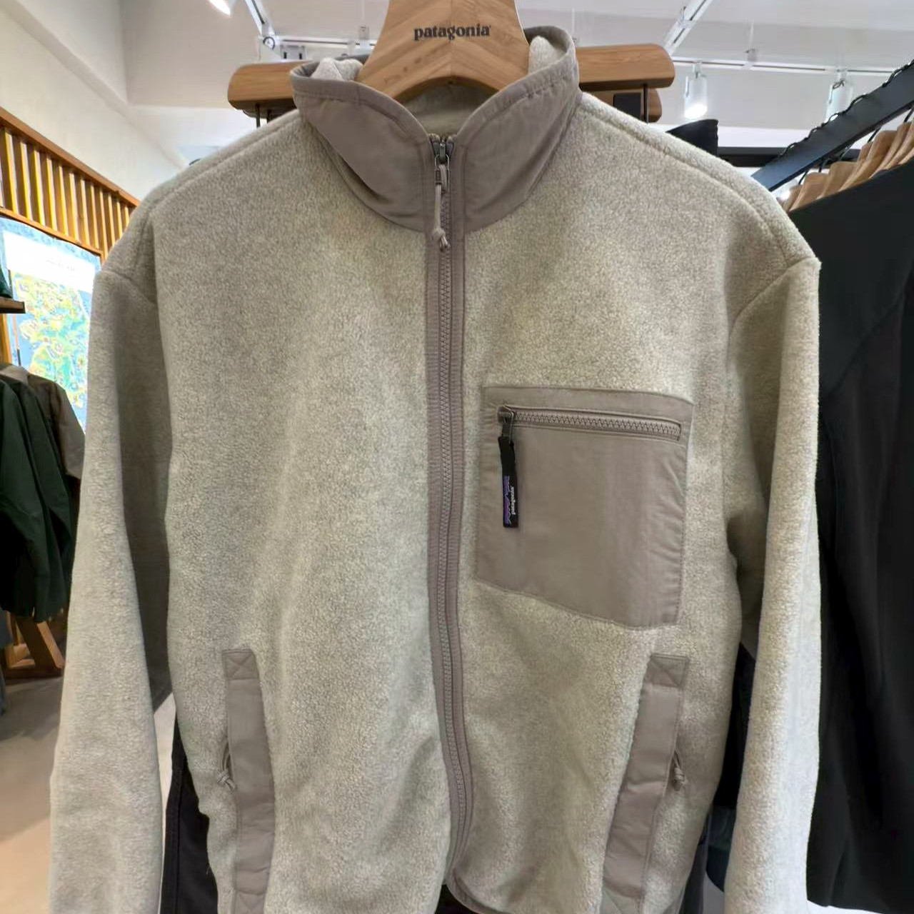 巴塔Synchilla抓绒夹克外套女