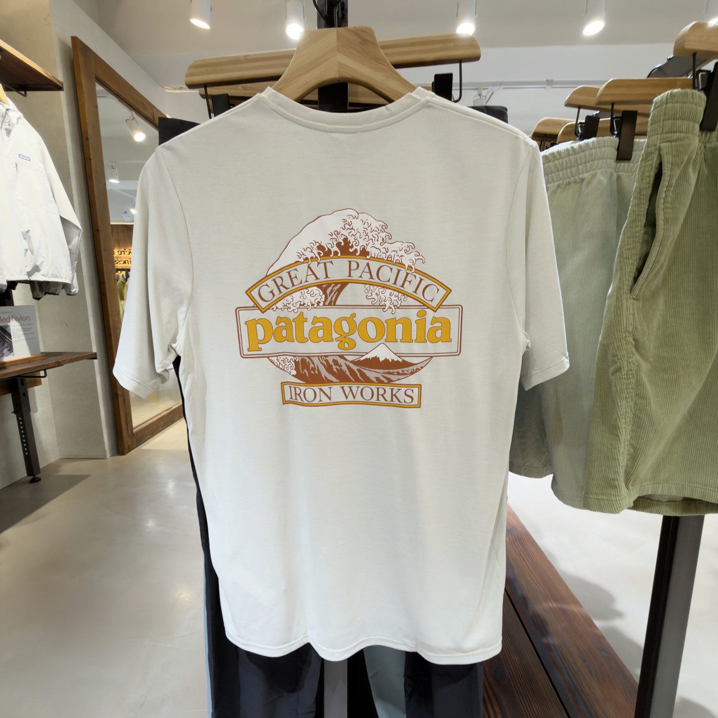 26patagonia巴塔哥尼亚 C1 速干短袖 cap cool Daily T恤透气男士 - 实物图
