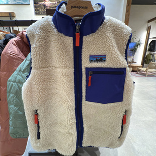 25年巴塔哥尼亚Patagonia Retro-X Vest马甲 大童 防风保暖 65614