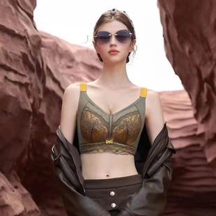 歌兰婷3383CD杯记忆钢圈全罩杯大胸显瘦聚拢侧收文胸内衣