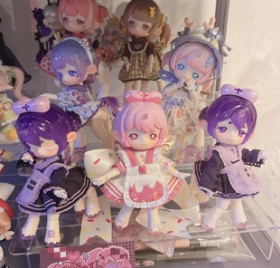 潘妮的宝盒桉涂梦幻茶会系列盲盒bjd娃娃女生挂件手办礼物