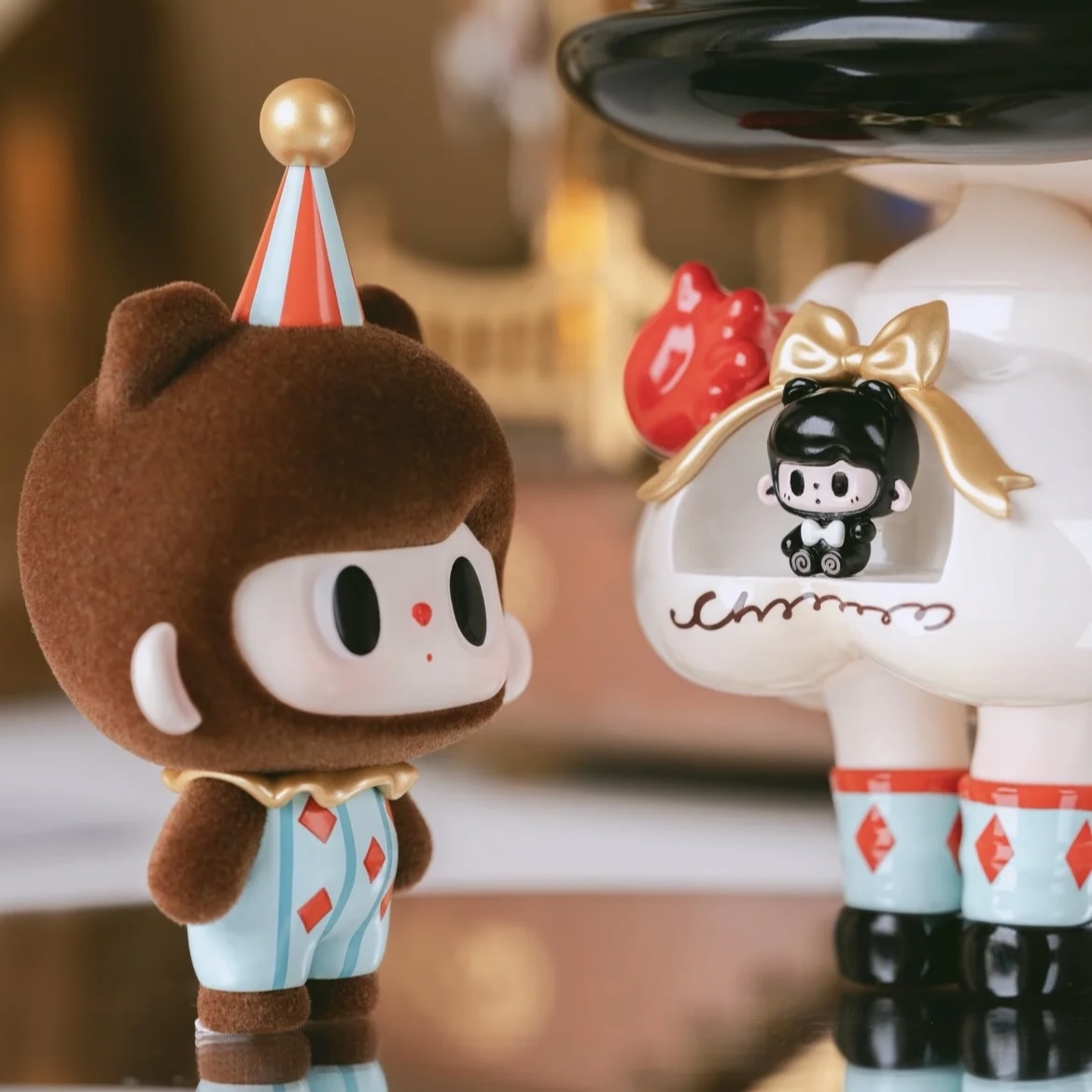 TUTUBEAR兔兔熊二代童心乐园系列萌粒mini可爱潮玩盲盒生日礼物