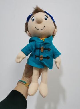 外贸尾单尾货诺弟noddy公仔毛绒玩具玩偶布偶儿童礼物礼品30cm