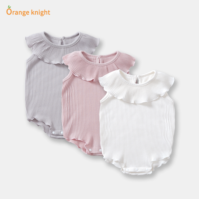 婴儿纯棉包屁衣个月哈衣薄连体衣