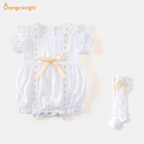 女宝宝可爱超萌包屁衣服周岁礼服