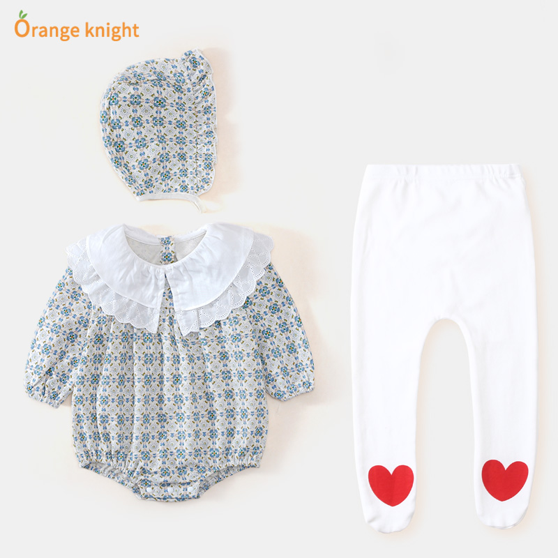 女宝宝春秋卫衣2022新款哈衣爬服