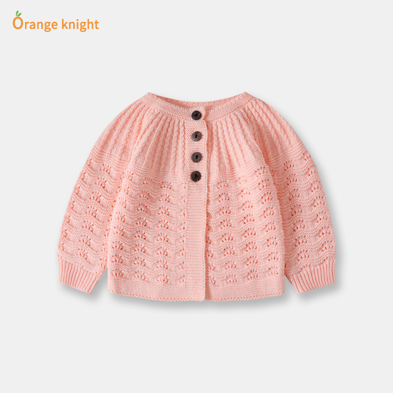 ins超火婴儿针织开衫春秋长袖