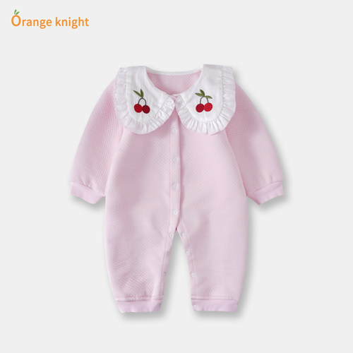 婴儿秋冬衣服新生婴儿周岁满月服