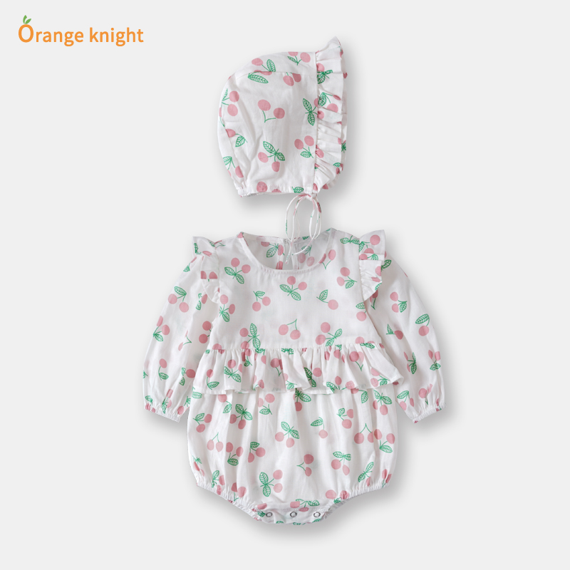 网红纯棉哈衣衣服婴儿连体衣