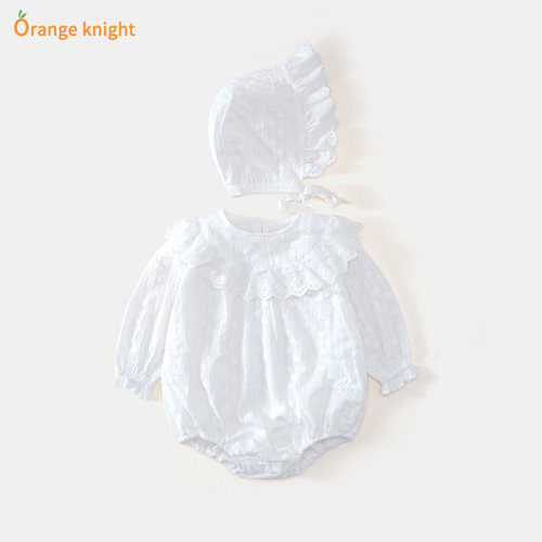 女宝宝衣服连体衣爬服婴儿哈衣
