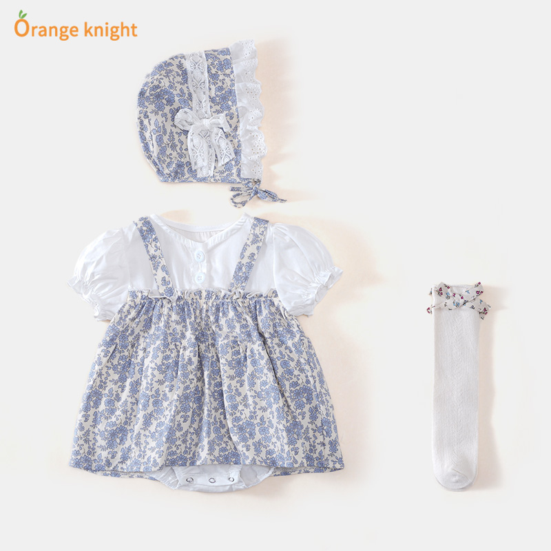 婴儿连衣裙新生韩国童装公主