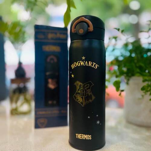 哈利波特联名黑色保温杯