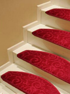 华德新中式红祥云台阶垫防滑平台异形角平台台阶垫定制