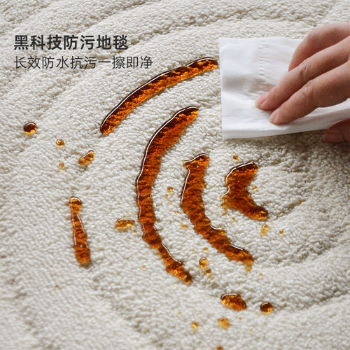 防水防污客厅地毯免洗简约