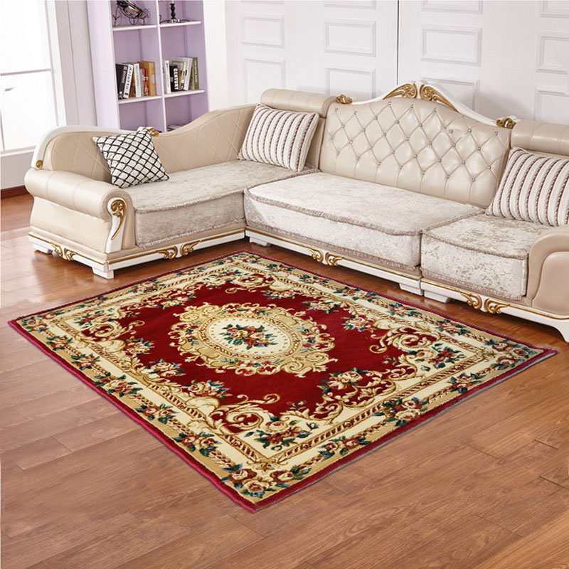 华德新款欧式中式客厅地毯茶几卧室地毯书房会客厅加厚大地毯环保