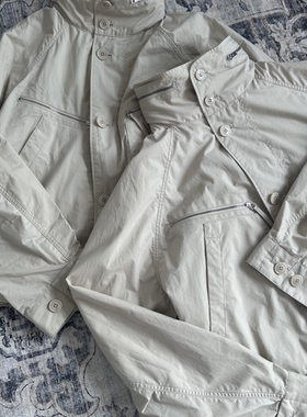 Aetheris 25ss春夏LEM风 薄款降落伞夹克 clean fit极简