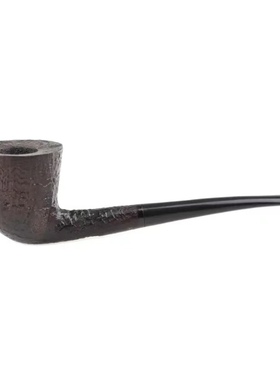 美国烟斗教授Saffer ling 赛弗林 手工石楠木烟斗 黑色橡果斗