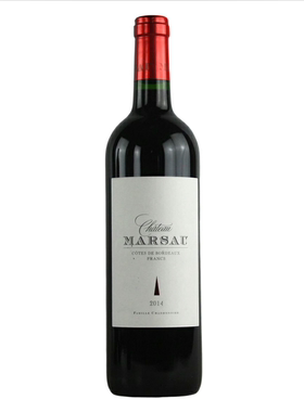 玛索庄园干红2014 Chateau Marsau, Cotes de Francs, France