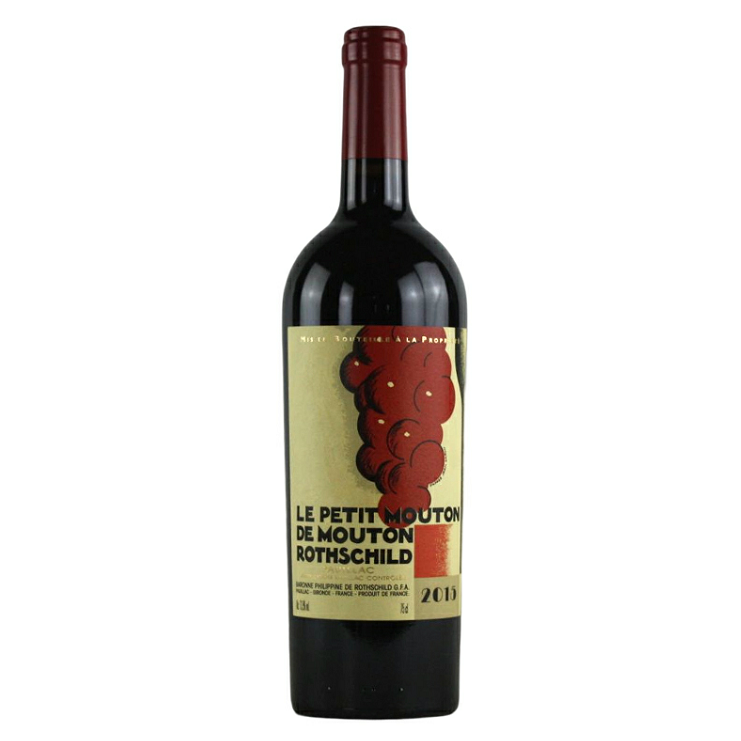 小木桐干红葡萄酒2015Le Petit Mouton de Mouton Rothschild