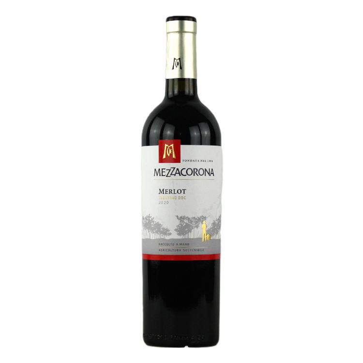意大利梅佐考罗那-美乐干红葡萄酒2017Mezzacorona Merlot Vignet