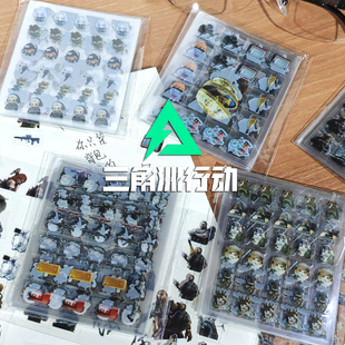 三角洲行动迷你贴纸本可爱创意随身手帐日记DIY装饰素材本防水贴