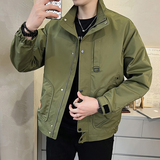 新款男士立领夹克拉链小外套JK2358-P63，男装夹克，星座304B