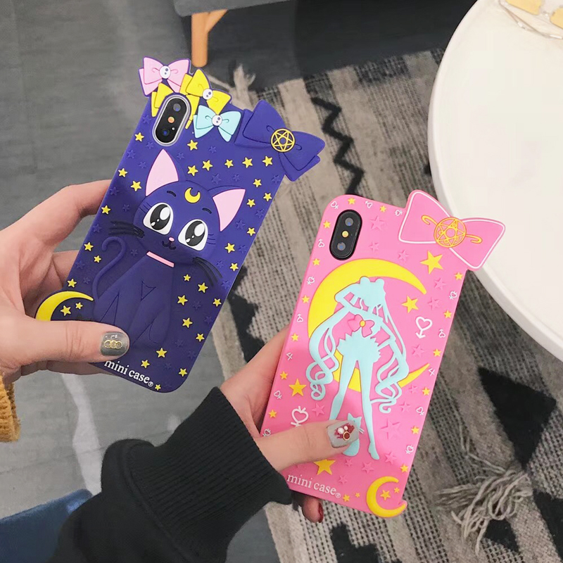 Á¢Ìå¿É°®ÃÀÉÙÅ®¿¨Í¨Â¶ÄÈèXÆ»¹û6ÊÖ»ú¿Çiphone7plus/8/6sÈí¹è½ºÌ×