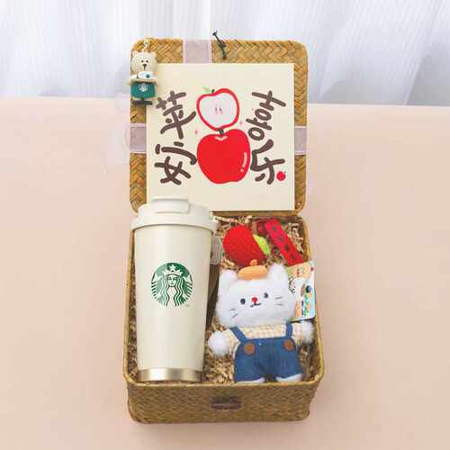 星巴克杯子高档礼盒不锈钢高颜值生日礼物经典logo保温杯伴手礼