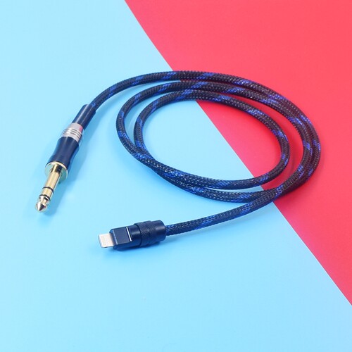 iPhone苹果手机华为安卓TypeC转6.5 USB-C转6.35音响AUX音频线6.3