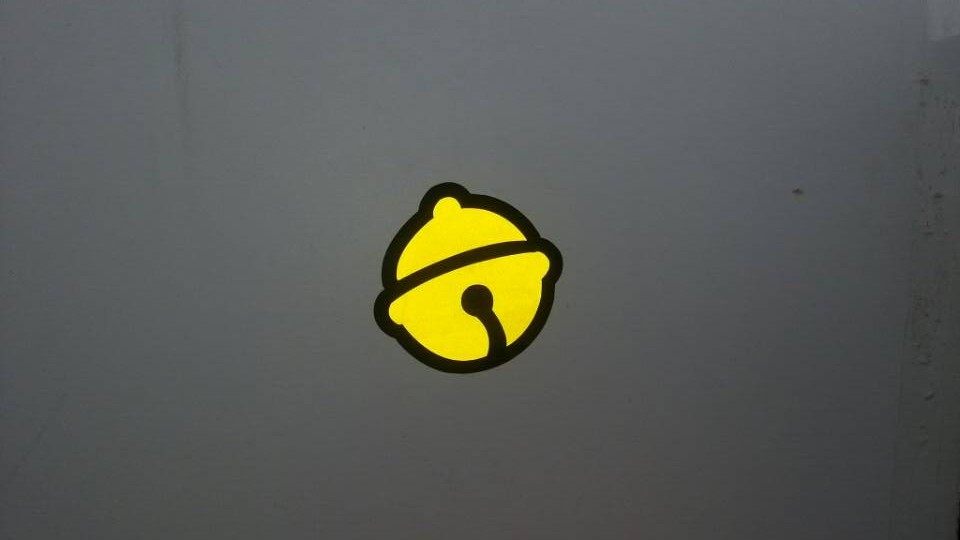 热卖哆啦a梦叮当猫铃铛反光汽车摩托车装饰贴花笔记本手机贴纸