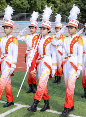 儿童鼓号队服装仪仗队升旗手小学