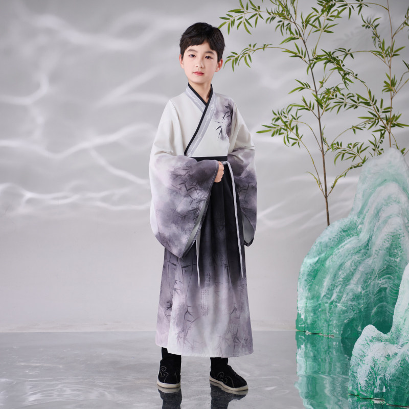 汉服国学服中国风男女童古装