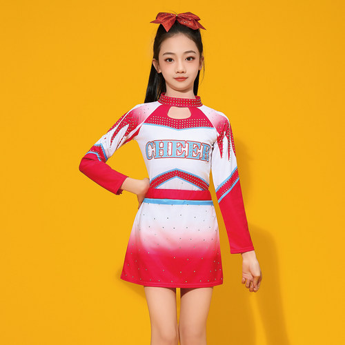 儿童啦啦操演出服中小学生