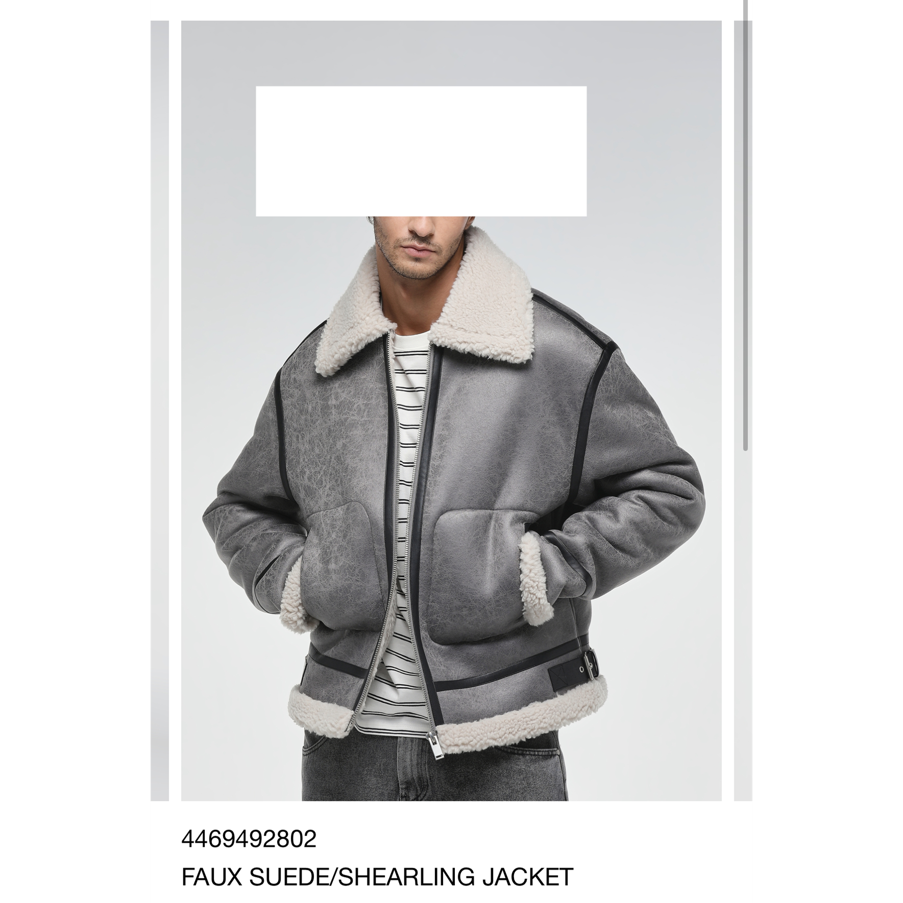 就50件！麂皮绒带羊羔毛内里男女秋冬保暖立领棉衣夹克外套大码