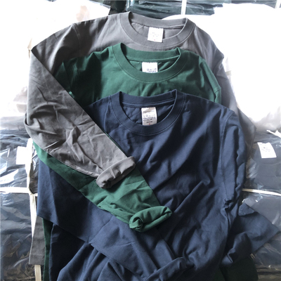 打底纯棉纯色T恤长袖新款