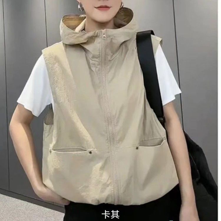 女装洋气时髦休闲马夹背心