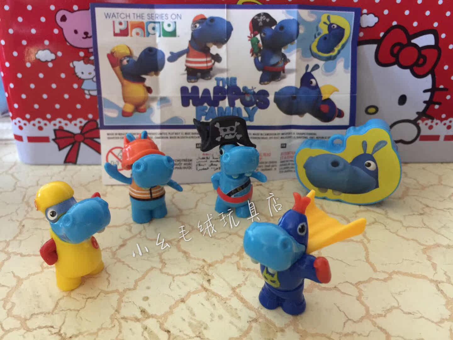 【健达奇趣蛋建达出奇蛋玩具】新款快乐健达河马健达开心河马