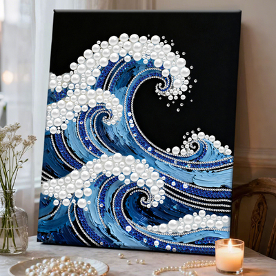 DIY珍珠装饰挂画手工创意材料包