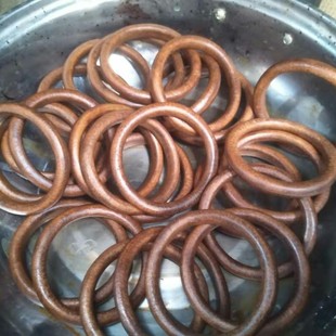 定制牛皮手环真皮一生之环6-8毫米粗可选无缝手环手链手镯配色