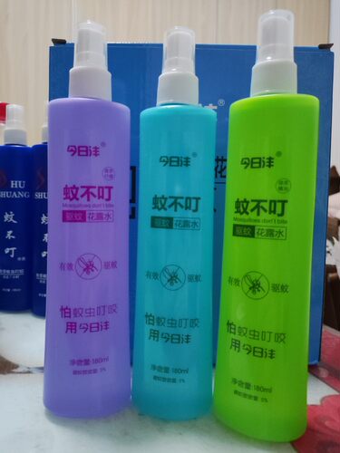 新款今日沣蚊不叮花露水喷雾户外绿色驱蚊液原金日沣夜钓防蚊喷雾