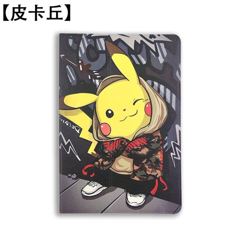 OPPOY10学习机保护套3孔平板防摔全包前撑硅胶皮套卡通外壳钢化膜