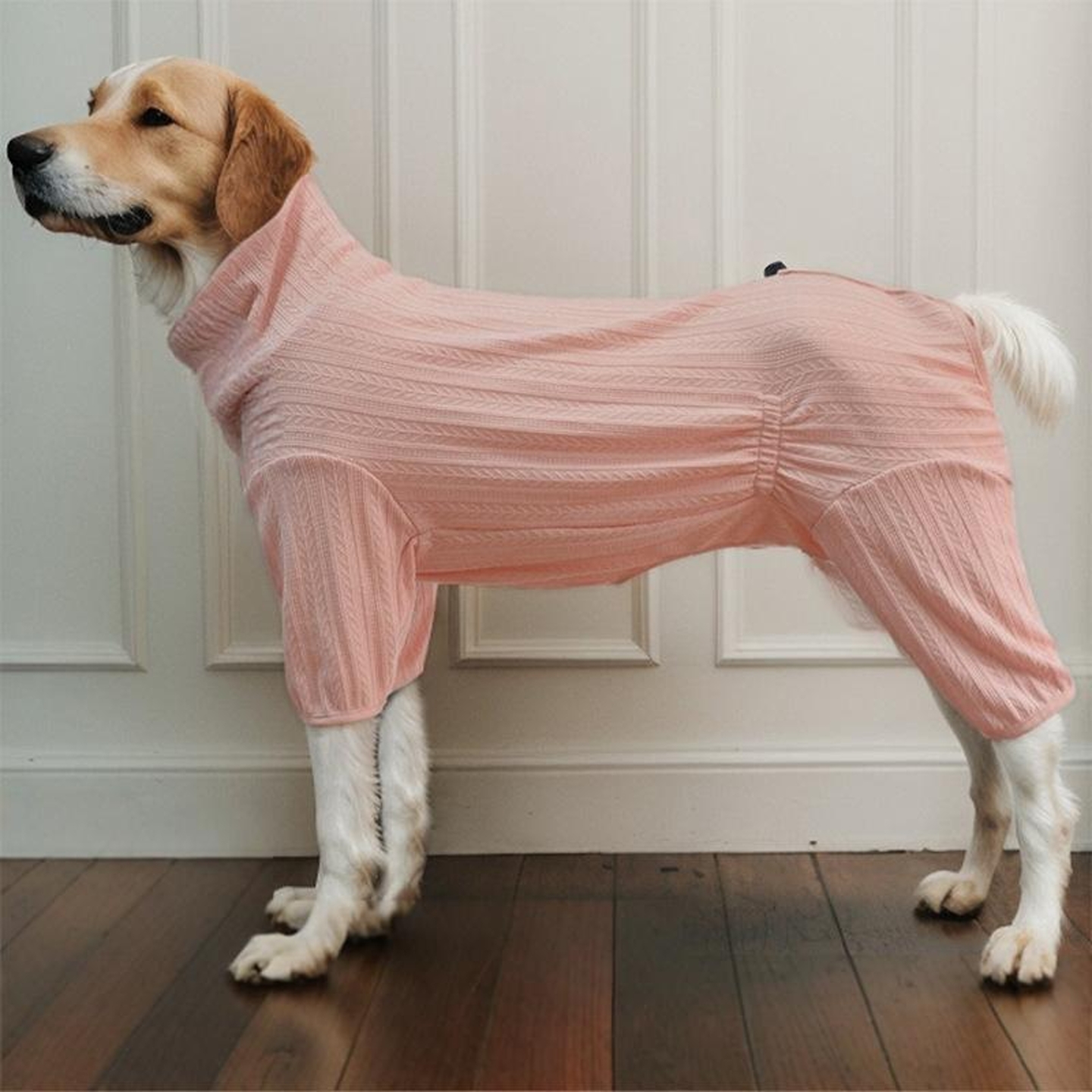 狗狗衣服四脚高领保暖毛衣家居服