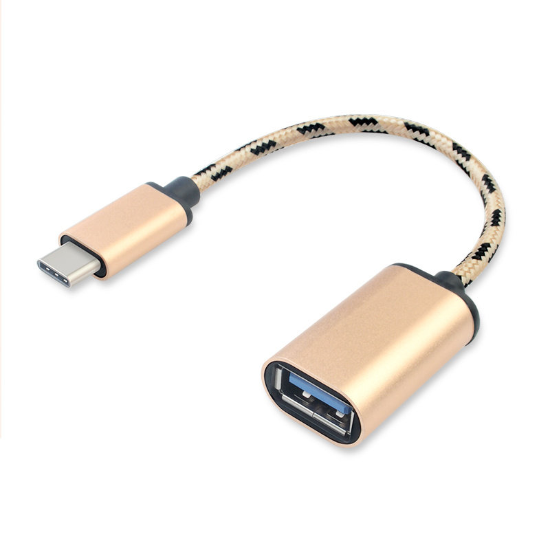 TypeCOTG数据线适用于小米5SPlus华为麦芒5手机MACBook电脑转接线