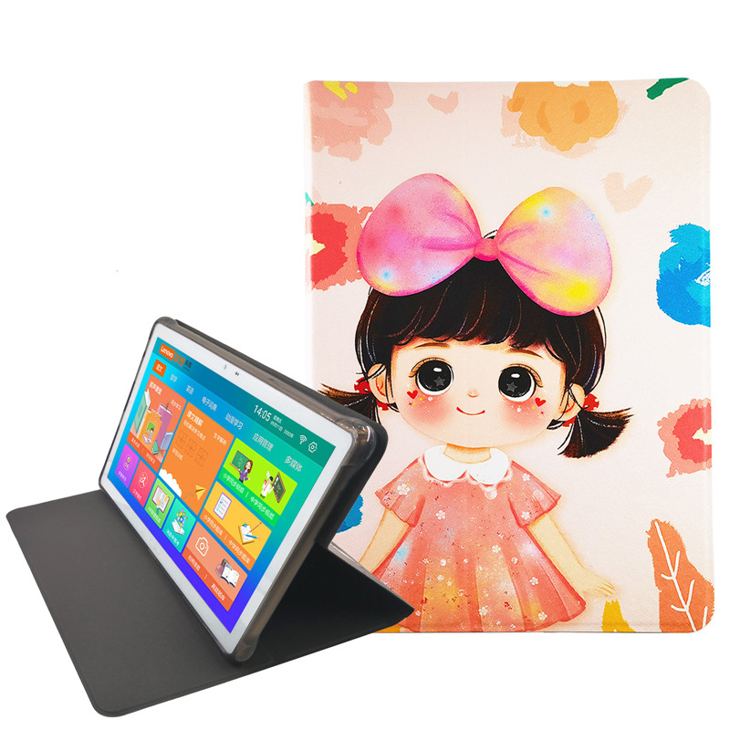 适用读书郎学习机C13 C15/ C12pro C6 RBC22A20 22609 21A19 22608 C20 pro/C10 pro/C10XS卡通全前撑软胶套