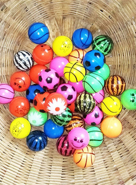 27号32号弹力球夜光儿童水浮弹跳橡胶实心弹弹力球玩具大号小球类